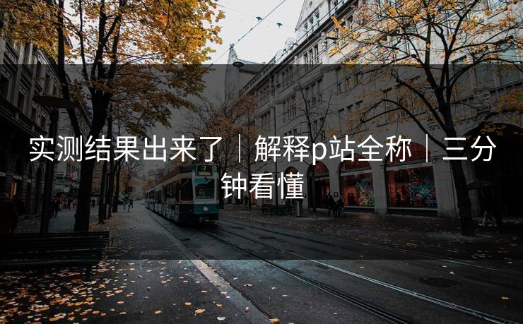 实测结果出来了｜解释p站全称｜三分钟看懂